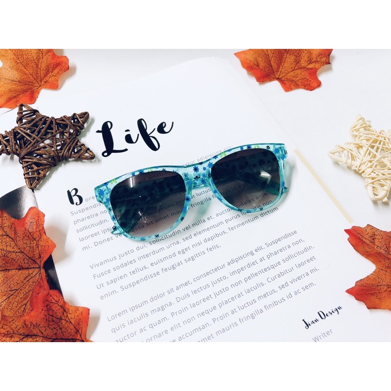 Mắt kính bé yêu mèo bông nhí