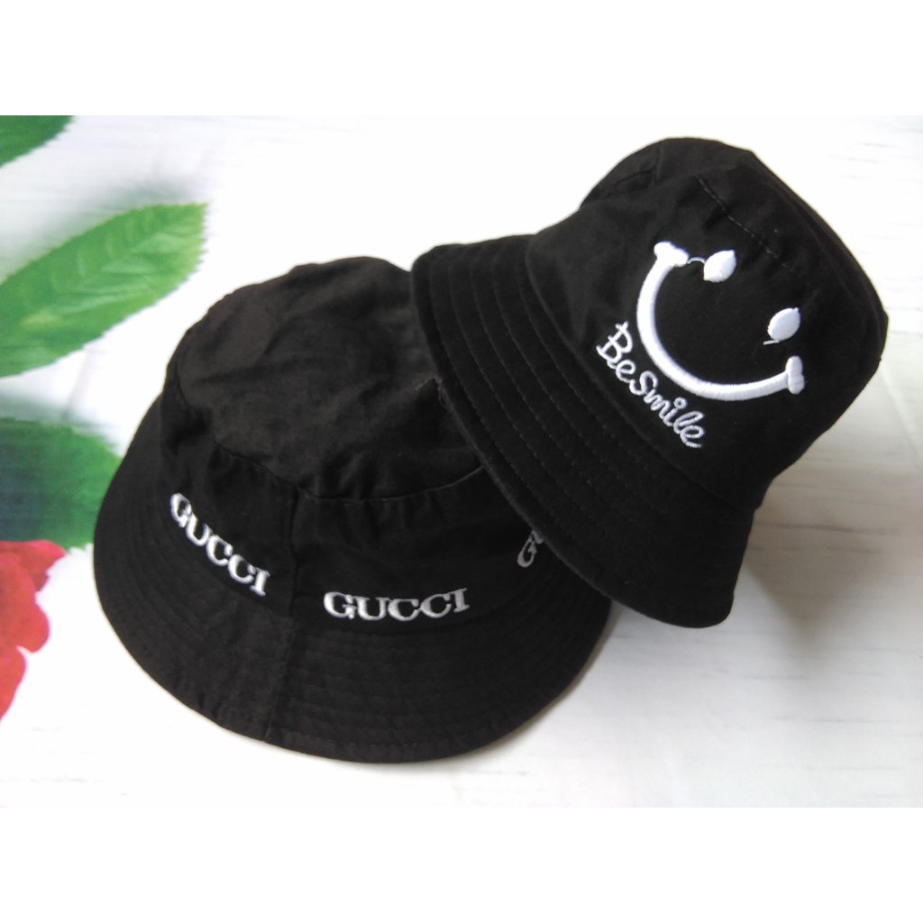  MŨ NÓN BUCKET MÀU ĐEN