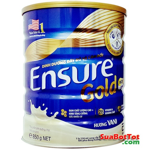 sữa Ensure Gold hương vani 850G - date MỚI