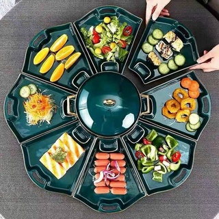 Bộ đĩa sứ sang trọng