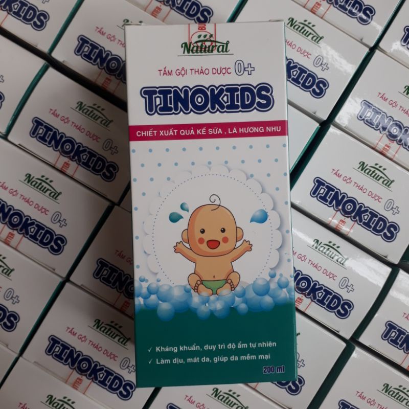 TINOKIDS Nước tắm thảo dược cho trẻ nhỏ