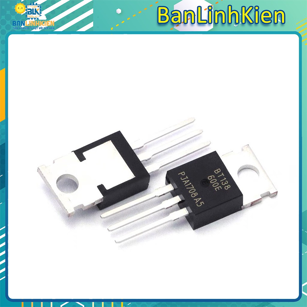Triac BT138 12A 600V TO220/ BT138-600E