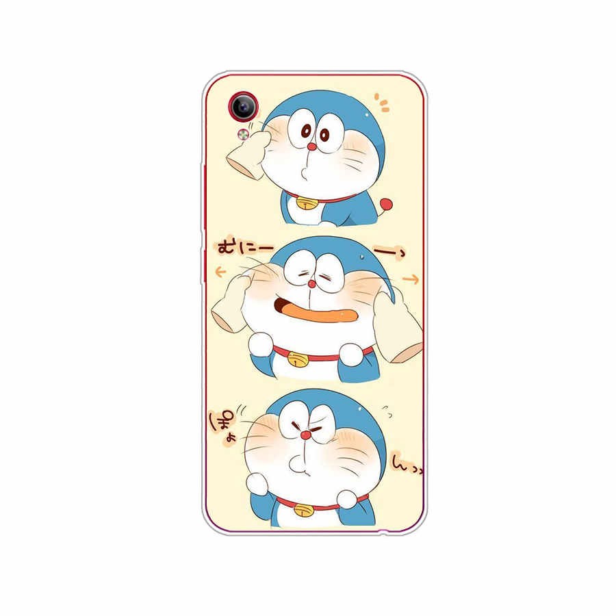 DORAEMON Ốp Lưng Bảo Vệ Điện Thoại In Hình Doremon Cho Vivo Y53 Y55 Y91 Y91C S1 2019 S1 Pro