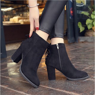Giày boot cao gót nữ