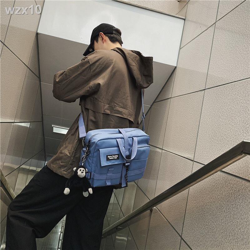 Túi đựng dụng cụ của nam giới thời trang thương hiệu đeo chéo trong xách Nhật Bản sinh viên bình thường nữ hợp