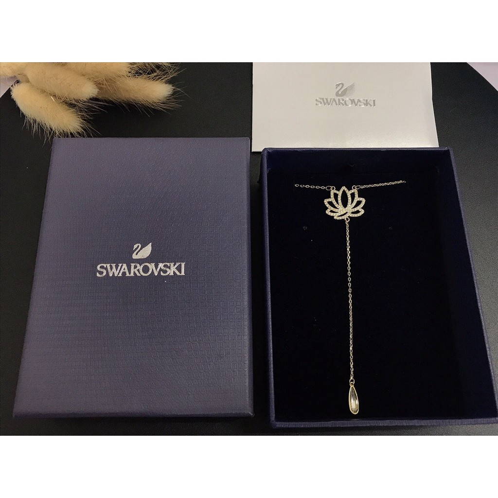 [Original] Swarovski SWA SYMBOL Y-chain necklace for girlfriend s925 silver fashion jewelry