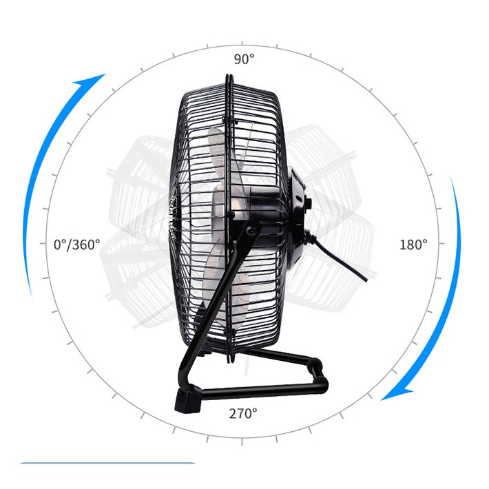 Quạt lồng sắt mini cổng usb có đế để bàn