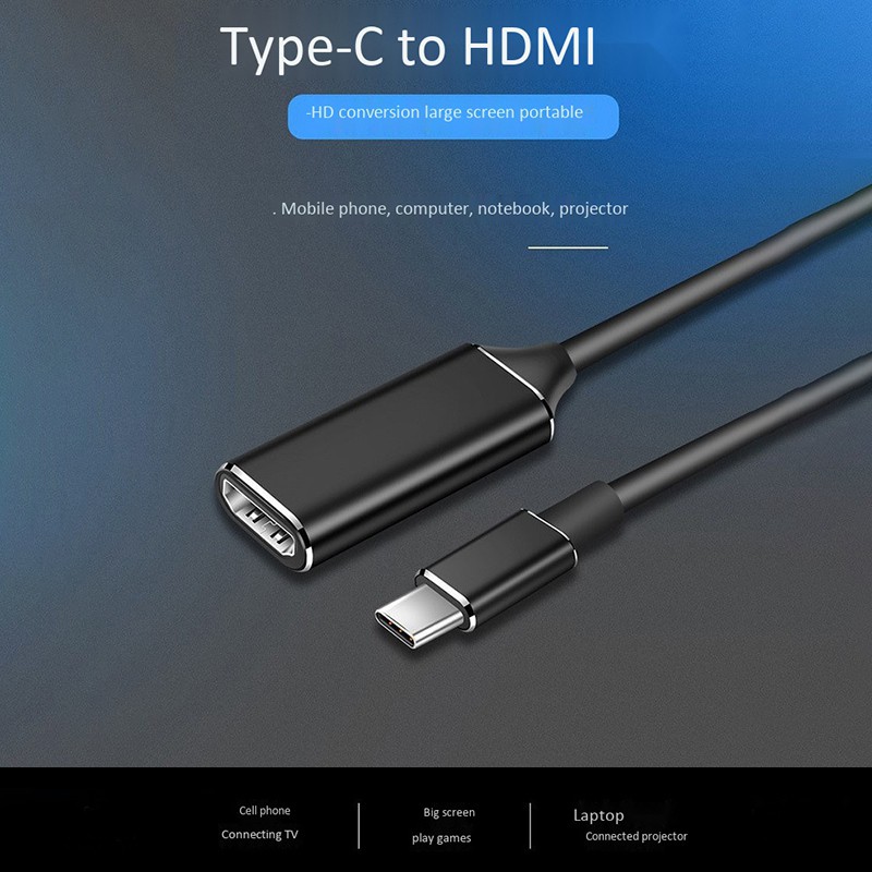 Đầu Chuyển Đổi Type-C Sang Hdmi Cho Máy Tính Bảng Samsung Huawei Pc