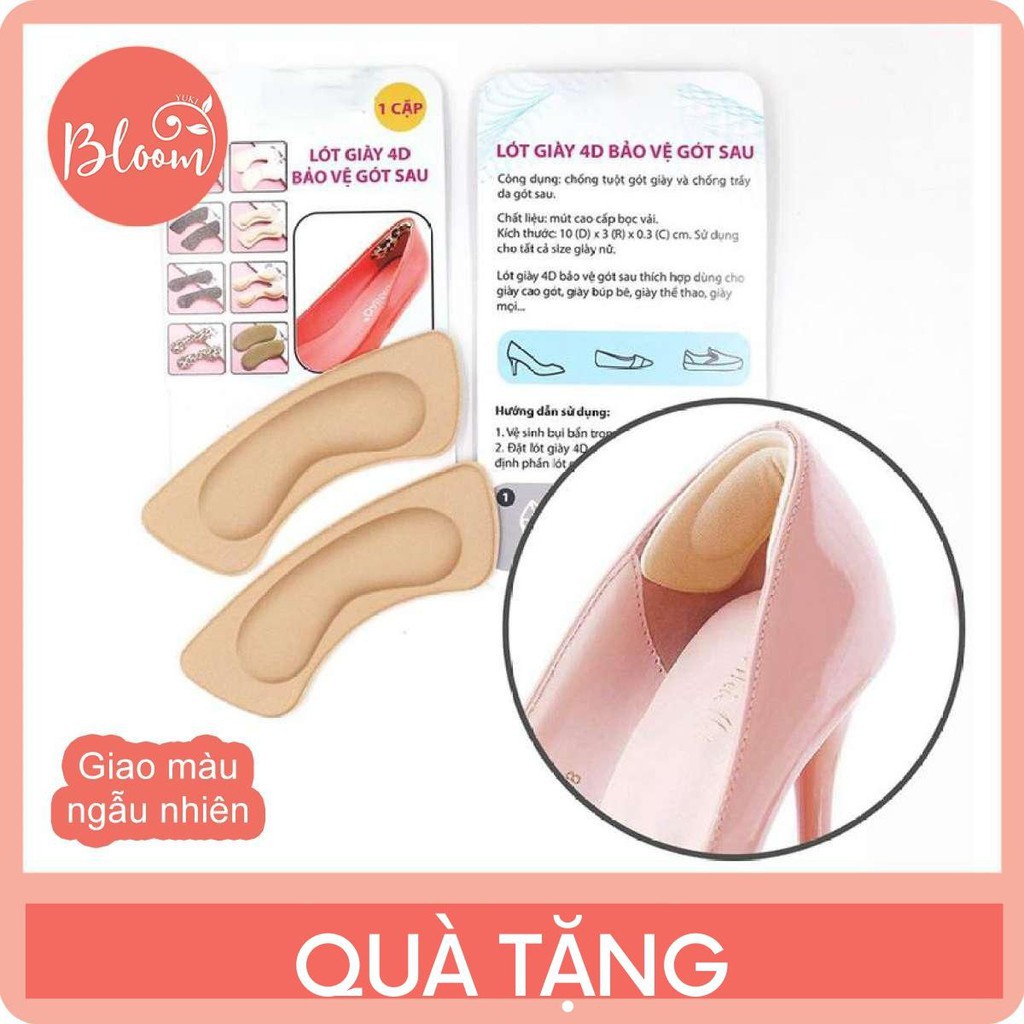 Giày cao gót nữ đế vuông 7 phân hở mũi da bóng Giày cao gót đế vuông sandal 7cm bít gót quai ngang TẶNG 1 cặp lót giày | BigBuy360 - bigbuy360.vn