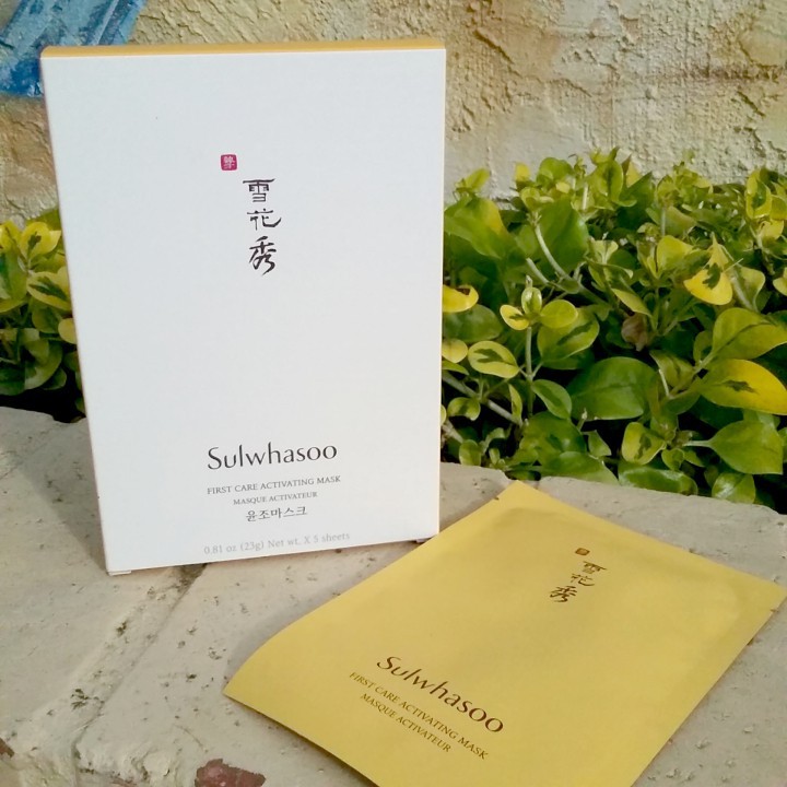 Mặt nạ Sulwhasoo First Care Activating Mask 🌸FREESHIP🌸Giảm ngay 50K khi nhập mã [MP50]Mỹ phẩm chính hãng giá rẻ