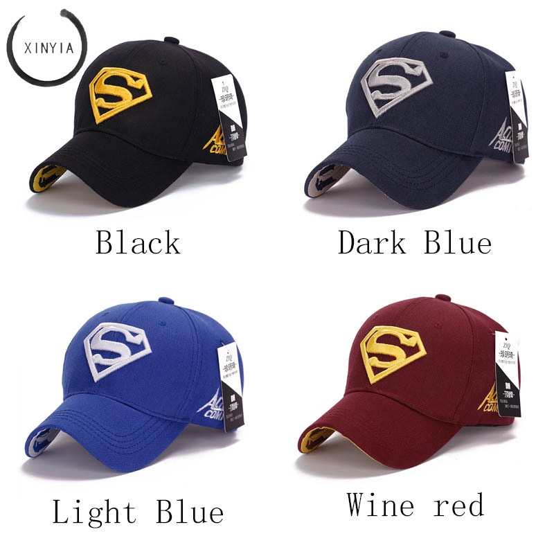 Mũ bóng chày họa tiết thêu phong cách Hàn Quốc cho nam/nữ