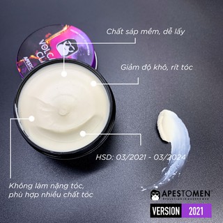 Sáp Vuốt Tóc Nam Volcanic Clay 80g - Giữ Nếp 24h, Mùi Hương Nhẹ Nhàng, Phù Hợp Mọi Kiểu Tóc