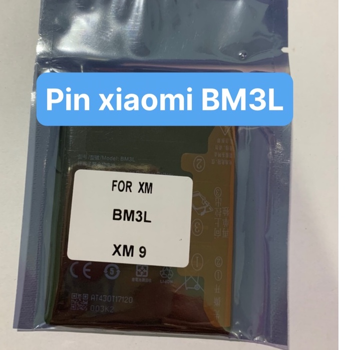 Pin Xiaomi Mi 9, Pin BM3L, 3200 / 3300 mAh / Có bảo hành
