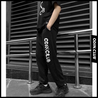 Quần nỉ ODIN CLUB, Quần dài bo gấu nam nữ unisex, Local Brand ODIN CLUB