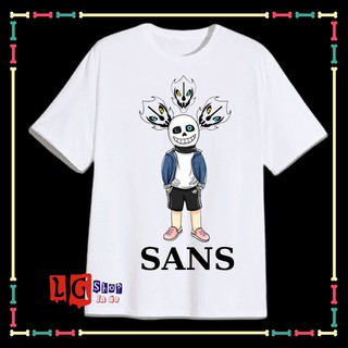 Áo Thun xịn xò cho bé Trai in hình Sans Undertable- áo Biệt đội Gangster