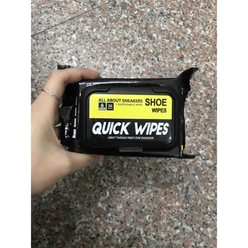 Giấy Ướt Quick Wipes Vệ Sinh Giày Thể Thao 30 Tờ