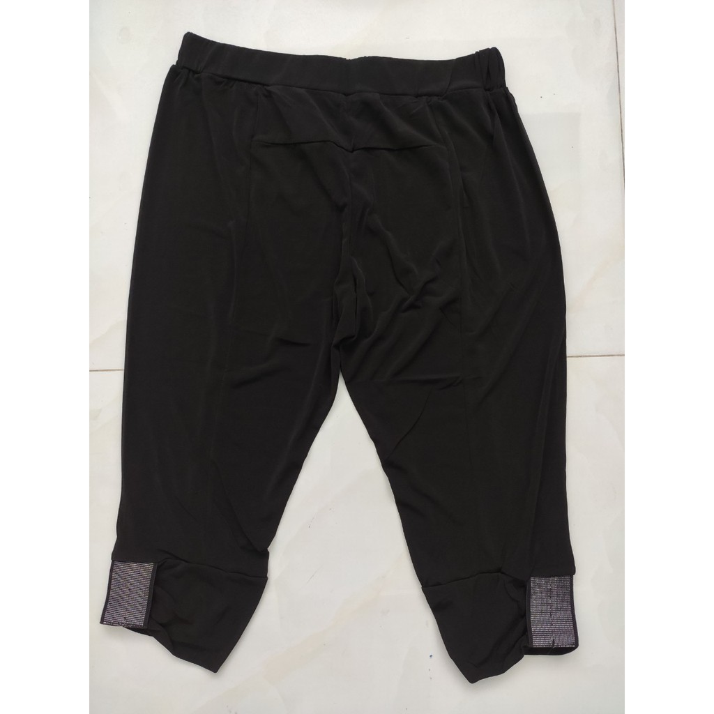 Quần lửng nữ lưng thun