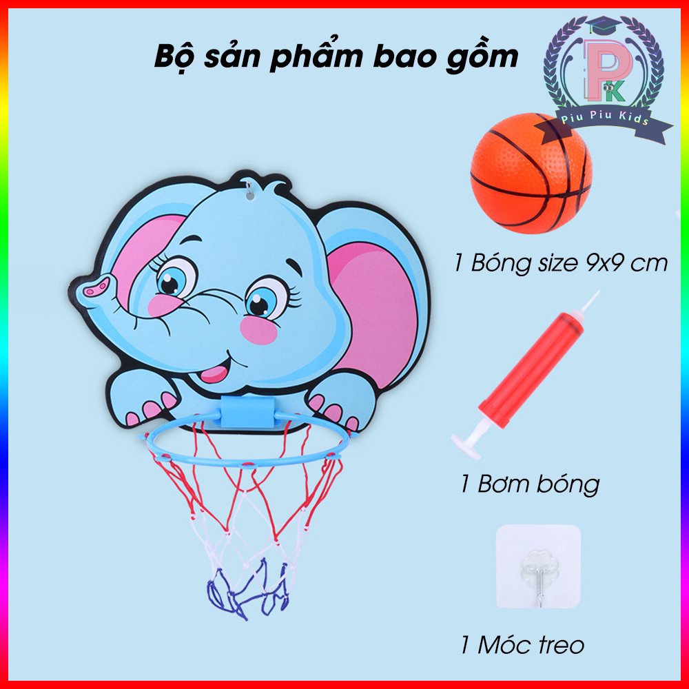 Bóng Rổ Treo Tường, Bóng Rổ Mini - Đồ Chơi Vận Động Cho Bé