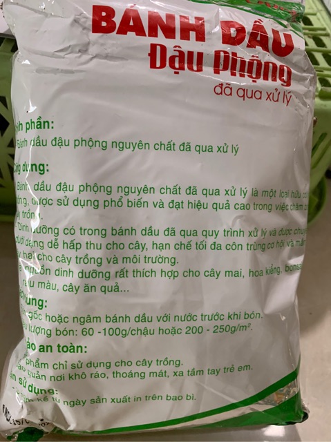 Bánh Dầu Đậu Phộng Đã Qua Xử Lý 1kg