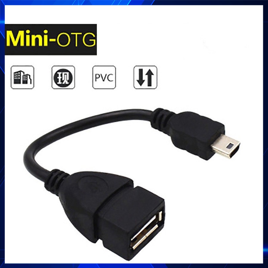 CÁP CHUYỂN ĐỔI CỔNG USB MINI SANG CỔNG USB 2.0