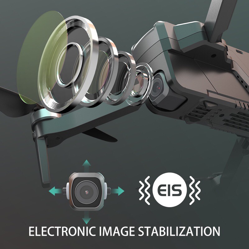 Flycam Bugs 12 EIS Gấp Gọn Camera 4K chống rung điện tử | BigBuy360 - bigbuy360.vn