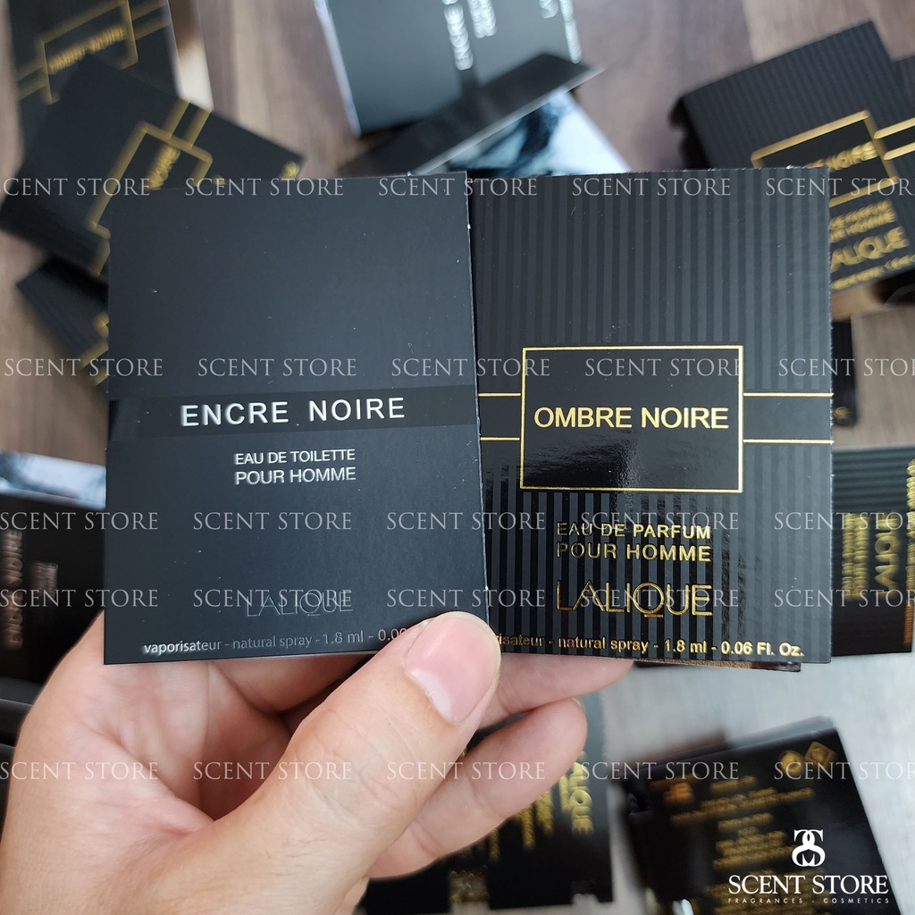 Scentstorevn - Vial chính hãng nước hoa Lalique Encre Noire [1.8ml]
