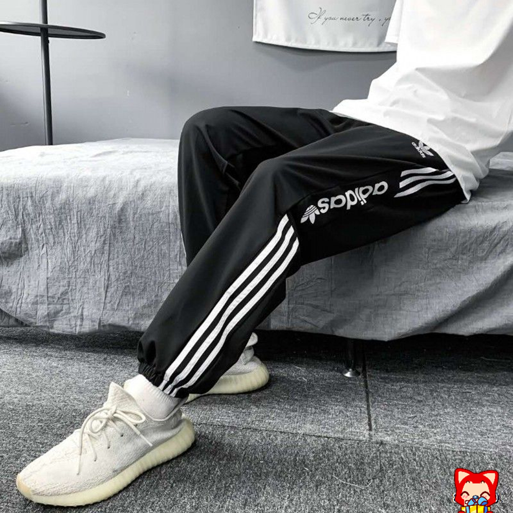 Adidas clover couple outfit pants for men and women trendy loose shorts