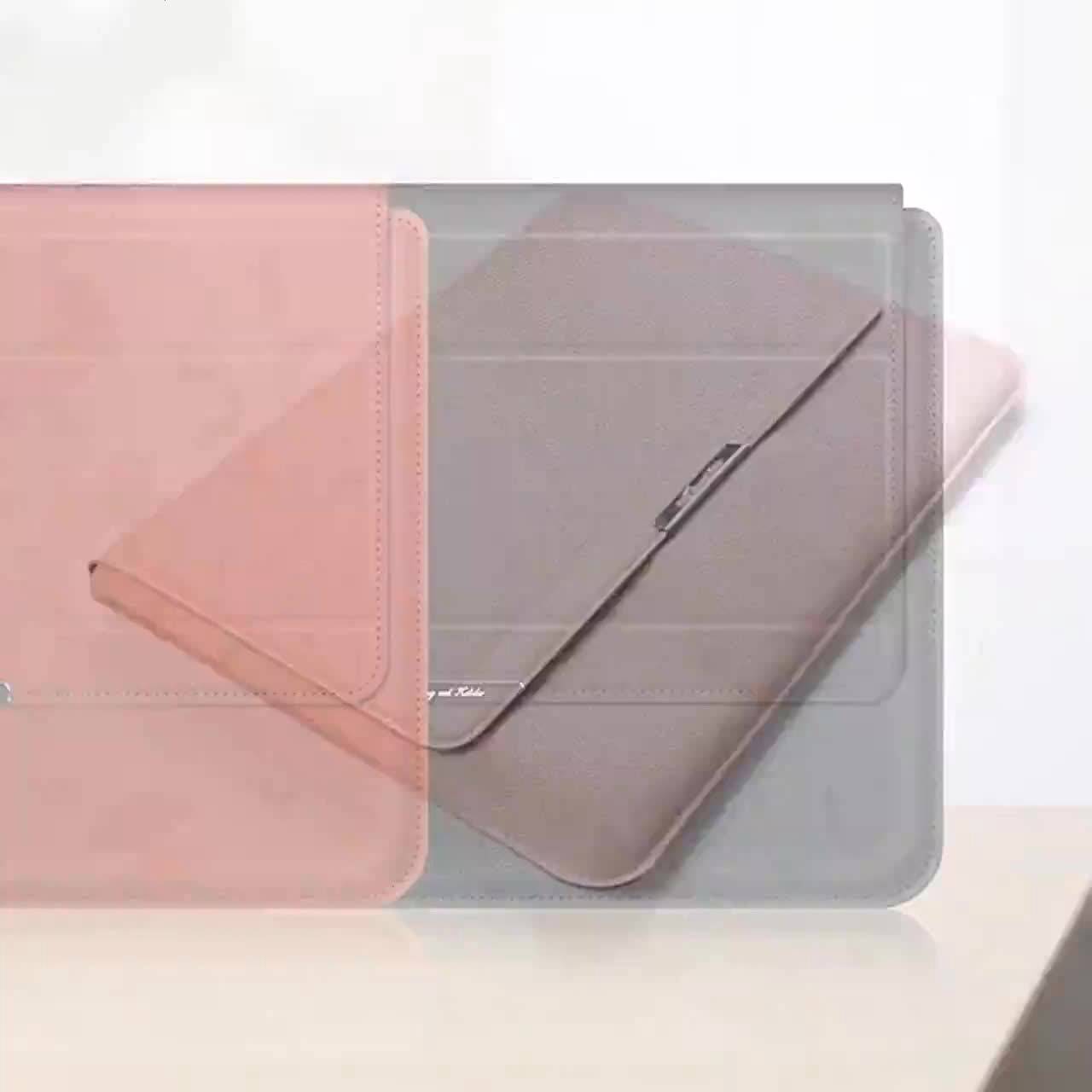 Bao da Macbook Laptop Surface kiêm đế tản nhiệt - Da cao cấp [Hàng Auth – Chọn màu] | BigBuy360 - bigbuy360.vn