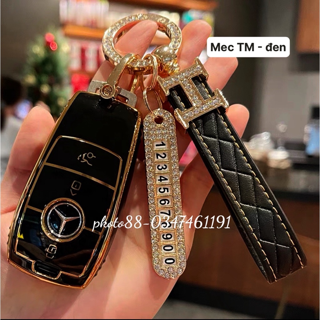 Ốp chìa khóa xe các dòng xe MERCEDES: Mercedes-Benz GLC-Class 2020-2021, E-Class 2020-2021, C-Class 2020-2021...