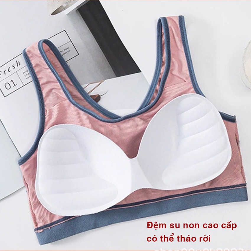 Áo bra đệm su non cao cấp nâng ngực dây đan chéo che mỡ thừa Havana FLA74