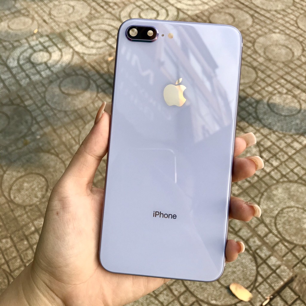 Vỏ độ iPhone 7 lên 8, 7 Plus lên 8 Plus màu tím iPhone 11