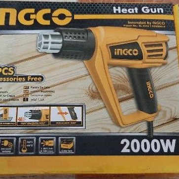 Máy khò màng co,máy sấy màng co,bọc nylon 2000W Ingco