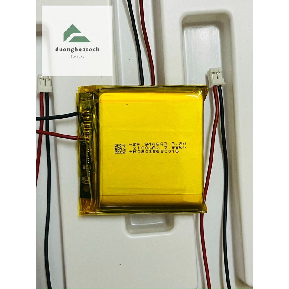 Pin Lithium Polyme LOGITECH 3.8V Dung Lượng 2100 mAh Kích Thước 9,4mm x 46mm x 43mm