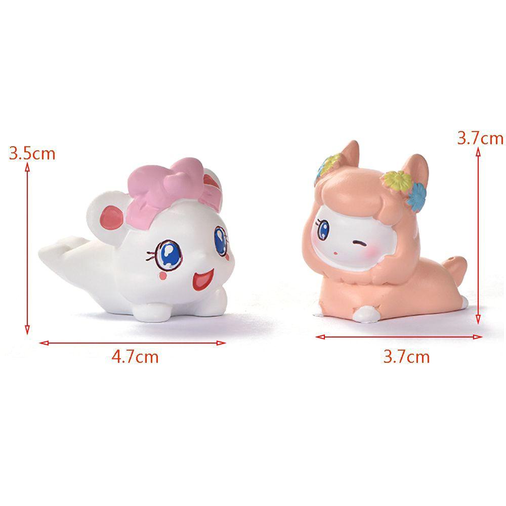 Lloyd 1 Tượng Đồ trang trí Mèo Hoạt Hình Bằng Nhựa Resin Làm Quà Tặng Cho Bé DIY