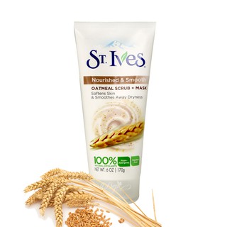 Sữa rửa mặt tẩy tế bào chết St Ives bột yến mạch 170g của Mỹ