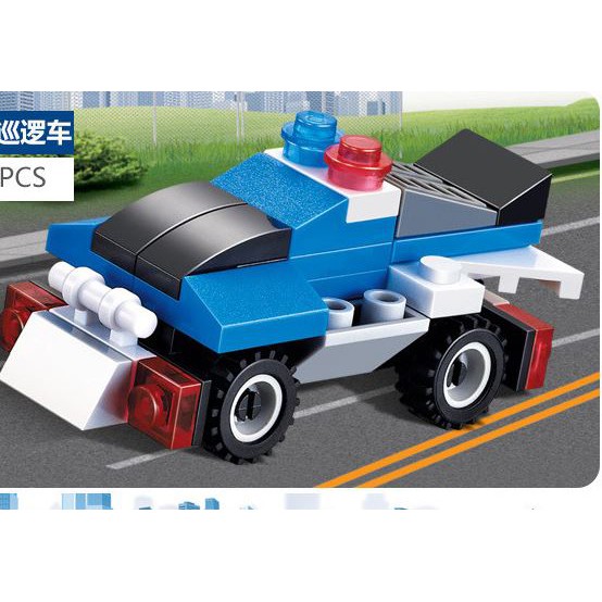 XẾP HÌNH LEGO CẢNH SÁT TRONG THÀNH PHỐ