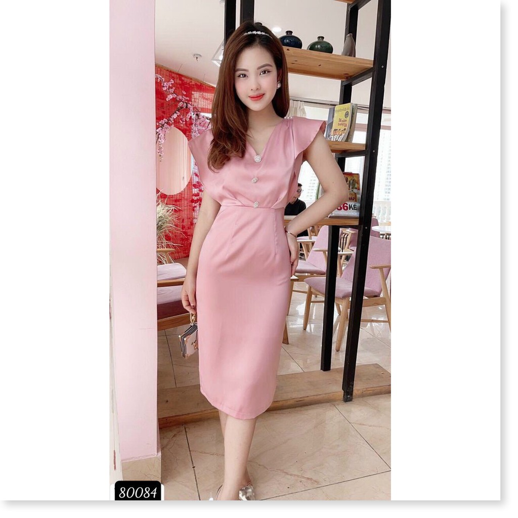 Đầm trượt sang chảnh trẻ trung tôn dáng cho chị em KOKO MI STORE