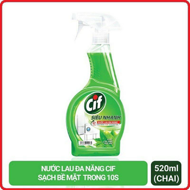 XỊT BẾP, XỊT ĐA NĂng, xịt kính CIF