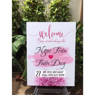 Bảng tên đám cưới, Lễ Vu Quy, Đính Hôn