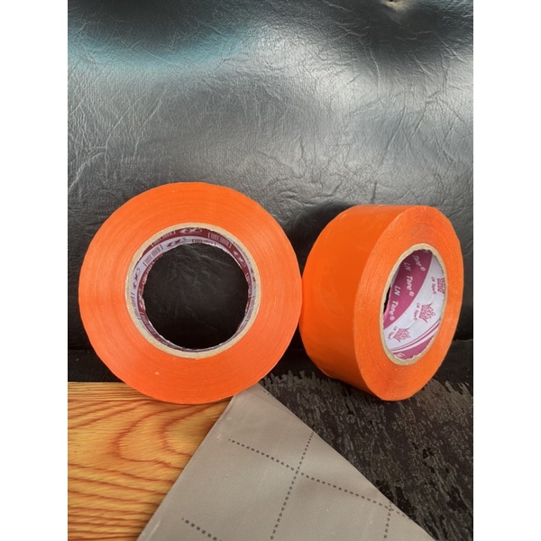 1 CUỘN BĂNG KEO 4p8 NẶNG 400G LÕI SIÊU MỎNG 3li MÀU CAM ĐÓNG HÀNG HÌNH THẬT SHOP CHỤP