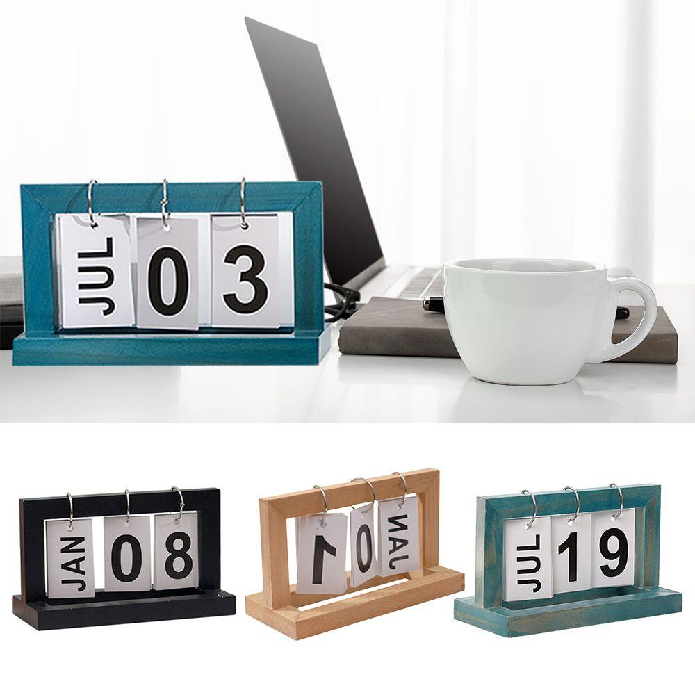 Lịch Gỗ Để Bàn Lên Kế Hoạch