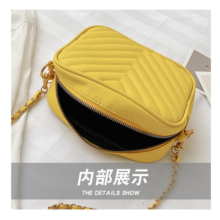 Túi đeo vai IELGY dáng vuông kiểu Vintage đơn giản cho nữ