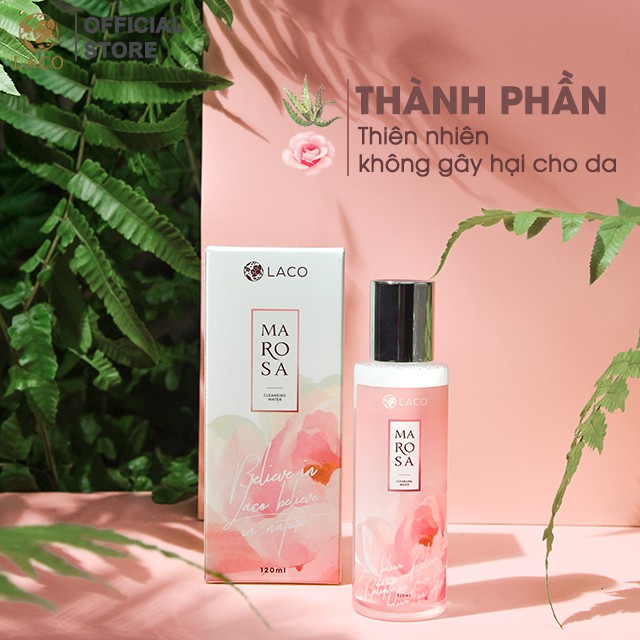 Nước tẩy trang Laco Marosa 120ml