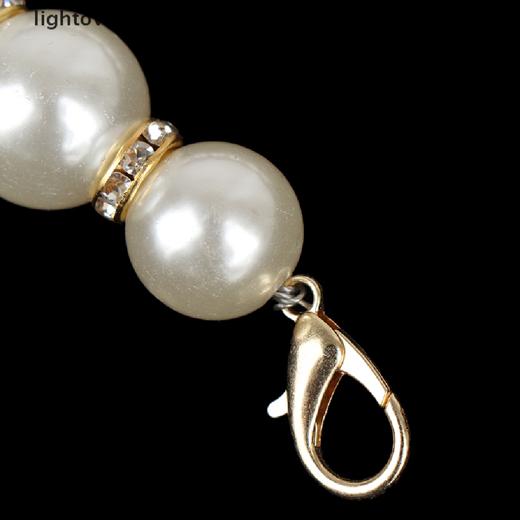 1 Dây Đeo Túi Xách Đính Ngọc Trai Giả Thời Trang Nữ