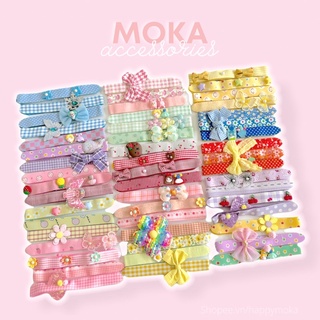 Set 3 miếng băng đô dán tóc mẫu mới Moka (Ảnh thật shop tự chụp)