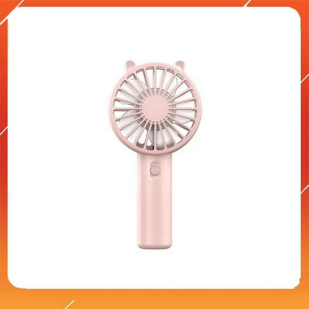 ✈️[Freeship] Quạt Cầm Tay Mini Tích Điện Tai Mèo Pin Sạc 1200mAh