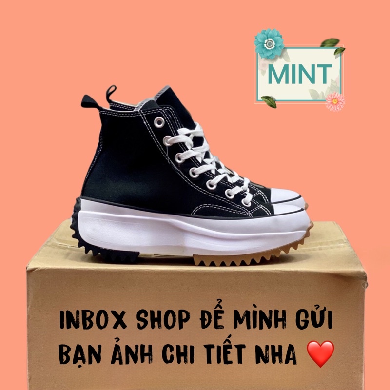 Giày thể thao sneaket run star chuck cao cổ