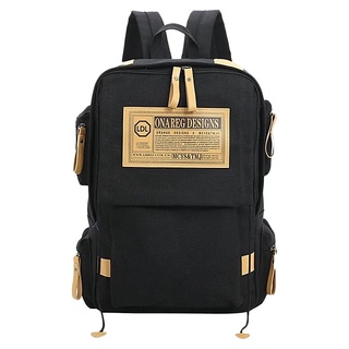 Balo unisex hình hộp praza bltk007 - đen