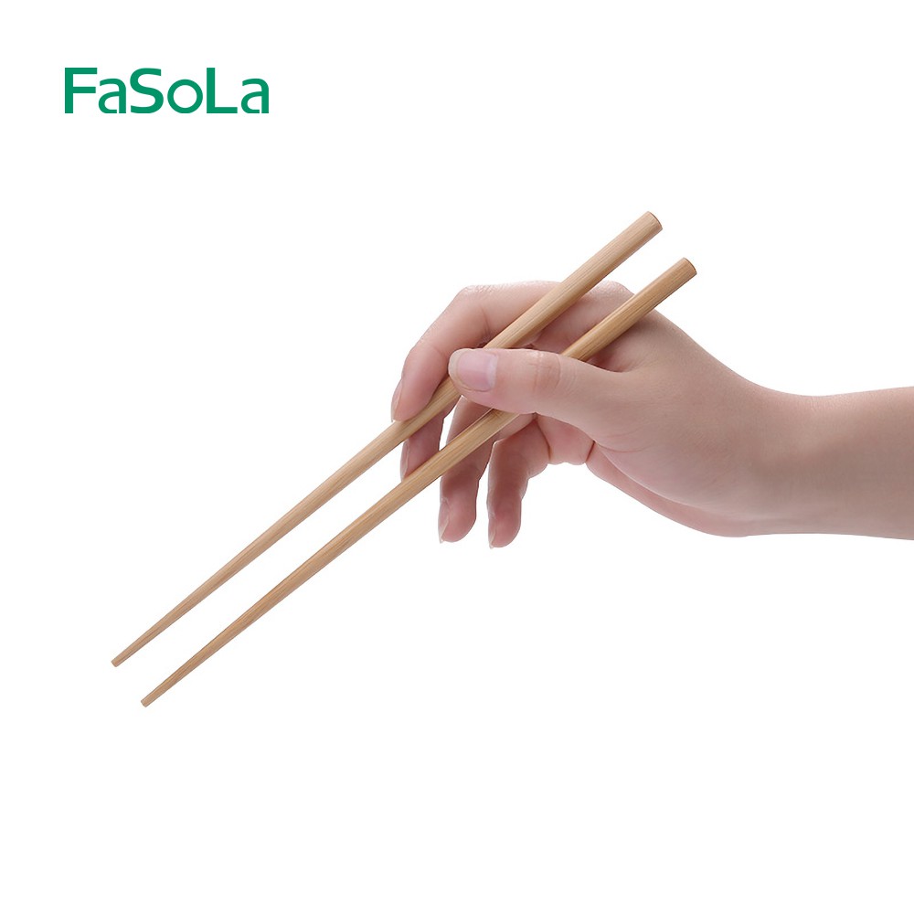 [FREESHIP] Bộ 5 đôi đũa tre tự nhiên FASOLA FSLRY-236