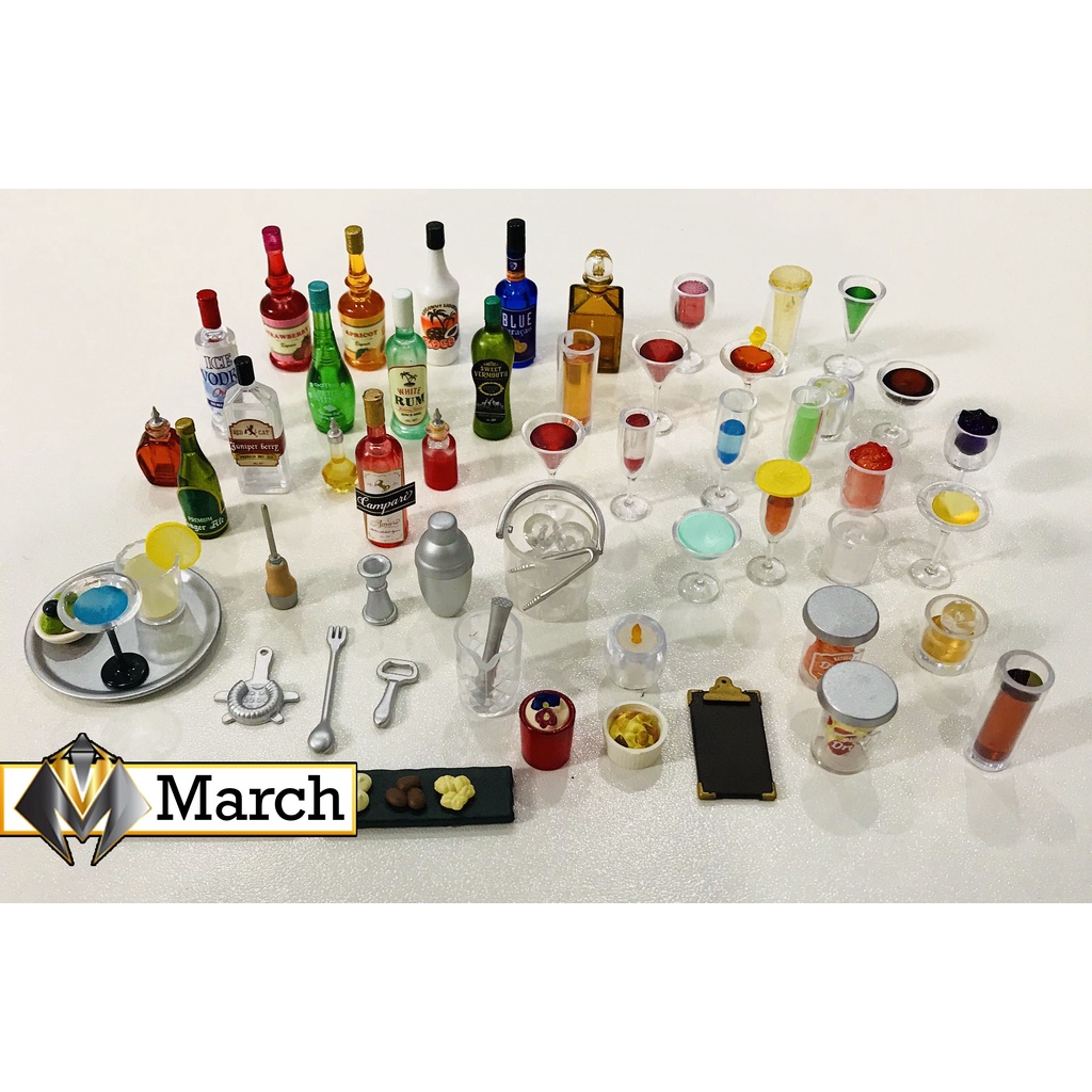 Mô hình quán bar thu nhỏ dành cho Figure của hãng Re-ment - Bar Tiny - Gashapon